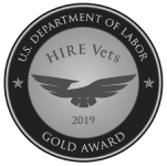 U.S. Department of Labor HIRE Vets 2019 Gold Award